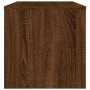 Mueble de TV madera de ingeniería marrón roble 120x34x37 cm