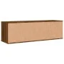 TV-Schrank aus braunem Eichenholzwerkstoff, 120 x 34 x 37 cm von , TV-Möbel - Ref: Foro24-833550, Preis: 54,87 €, Rabatt: %
