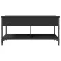 Couchtisch aus Holzwerkstoff und schwarzem Metall, 100 x 50 x 50 cm von , Couchtisch - Ref: Foro24-845366, Preis: 82,45 €, Ra...