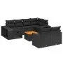 11-piece garden sofa set and black synthetic rattan cushions by , Garden sets - Ref: Foro24-3266255, Price: 625,85 €, Discoun...