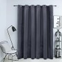 Blackout curtain with metal rings in anthracite velvet 290x245cm by vidaXL, Curtains and curtains - Ref: Foro24-134499, Price...