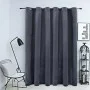 Blackout curtain with metal rings in anthracite velvet 290x245cm by vidaXL, Curtains and curtains - Ref: Foro24-134499, Price...