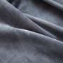 Blickdichter Vorhang und Metallringe aus anthrazitfarbenem Samt 290x245cm von vidaXL, Vorhänge und Gardinen - Ref: Foro24-134...