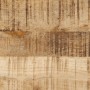 Badezimmerschrank aus Eisen und massivem Mangoholz, 40 x 27 x 180 cm von , Badezimmerwaschtische - Ref: Foro24-3217108, Preis...