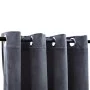 Blackout curtain with metal rings in anthracite velvet 290x245cm by vidaXL, Curtains and curtains - Ref: Foro24-134499, Price...