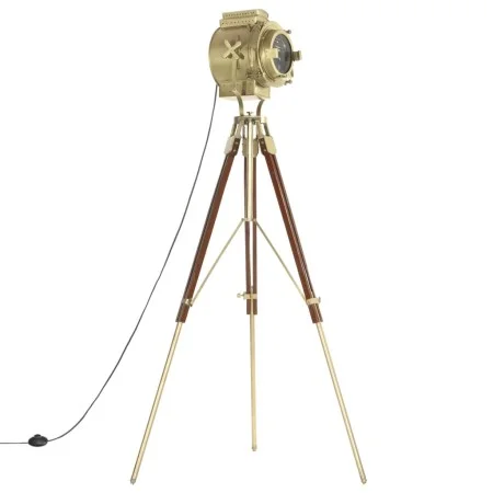 Floor lamp with tripod solid mango wood 193 cm by vidaXL, Lamps - Ref: Foro24-286204, Price: 206,14 €, Discount: %