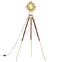 Lámpara de suelo con trípode madera maciza de mango 193 cm de vidaXL, Lámparas - Ref: Foro24-286204, Precio: 209,16 €