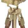 Lámpara de suelo con trípode madera maciza de mango 193 cm de vidaXL, Lámparas - Ref: Foro24-286204, Precio: 209,16 €