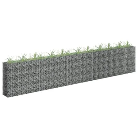 Gabionenbett aus verzinktem Stahl, 450 x 30 x 90 cm von vidaXL, Töpfe und Pflanzgefäße - Ref: Foro24-145647, Preis: 202,18 €,...