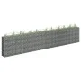 Galvanized steel gabion bed 450x30x90 cm by vidaXL, Pots and planters - Ref: Foro24-145647, Price: 202,18 €, Discount: %