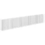 Galvanized steel gabion bed 450x30x90 cm by vidaXL, Pots and planters - Ref: Foro24-145647, Price: 202,18 €, Discount: %