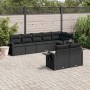 8-teiliges Gartensofa-Set und schwarze synthetische Rattankissen von , Gartensets - Ref: Foro24-3220414, Preis: 554,29 €, Rab...
