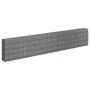 Galvanized steel gabion bed 450x30x90 cm by vidaXL, Pots and planters - Ref: Foro24-145647, Price: 202,18 €, Discount: %