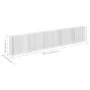 Galvanized steel gabion bed 450x30x90 cm by vidaXL, Pots and planters - Ref: Foro24-145647, Price: 202,18 €, Discount: %