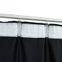 Blackout curtains with hooks 2 pcs black velvet 140x245 cm by vidaXL, Curtains and curtains - Ref: Foro24-134494, Price: 66,5...