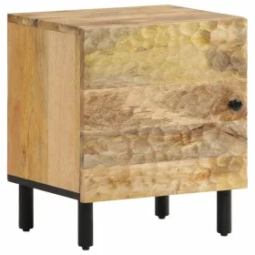 Solid mango wood bedside table 40x33x46 cm by , Nightstands - Ref: Foro24-356887, Price: 42,83 €, Discount: %