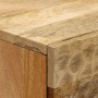 Nachttisch aus massivem Mangoholz, 40 x 33 x 46 cm von , Nachttische - Ref: Foro24-356887, Preis: 43,26 €, Rabatt: %
