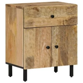 Nachttisch aus massivem Mangoholz, 50 x 33 x 60 cm von , Nachttische - Ref: Foro24-356902, Preis: 72,95 €, Rabatt: %
