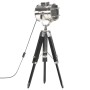 Floor lamp with solid wood tripod, black mango, 69 cm. by vidaXL, Lamps - Ref: Foro24-286108, Price: 75,10 €, Discount: %