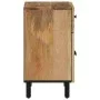 Solid mango wood bedside table 50x33x60 cm by , Nightstands - Ref: Foro24-356902, Price: 73,10 €, Discount: %
