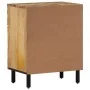 Solid mango wood bedside table 50x33x60 cm by , Nightstands - Ref: Foro24-356900, Price: 141,53 €, Discount: %