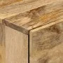 Solid mango wood bedside table 50x33x60 cm by , Nightstands - Ref: Foro24-356902, Price: 73,10 €, Discount: %