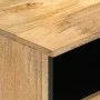 Solid mango wood TV cabinet 100x33x46 cm by , TV Furniture - Ref: Foro24-356909, Price: 79,13 €, Discount: %
