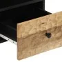 Solid mango wood TV cabinet 100x33x46 cm by , TV Furniture - Ref: Foro24-356909, Price: 79,13 €, Discount: %