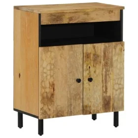 Solid mango wood auxiliary cabinet 60x33x75 cm by , Sideboards - Ref: Foro24-356916, Price: 97,59 €, Discount: %