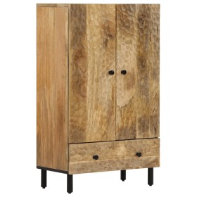 Aparador alto madera maciza de mango 60x33x100 cm de , Aparadores - Ref: Foro24-356921, Precio: 204,13 €, Descuento: %