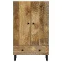 High sideboard solid mango wood 60x33x100 cm by , Sideboards - Ref: Foro24-356921, Price: 200,55 €, Discount: %