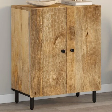 Beistellschrank aus massivem Mangoholz, 60 x 33 x 75 cm von , Sideboards - Ref: Foro24-356893, Preis: 131,54 €, Rabatt: %
