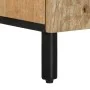 Solid mango wood TV cabinet 105x33x46 cm by , TV Furniture - Ref: Foro24-356891, Price: 89,94 €, Discount: %