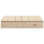 Sandbox with solid pine wood lid 111x111x19.5 cm by , sandboxes - Ref: Foro24-832606, Price: 83,90 €, Discount: %