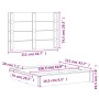 Arenero con tapa madera maciza de pino 111x111x19,5 cm de , Cajones de arena - Ref: Foro24-832606, Precio: 87,39 €, Descuento: %