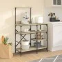 Küchenregal, Holztechnik, Metall, Eiche, 90 x 40 x 132 cm von , Behälter für Küchenutensilien - Ref: Foro24-845417, Preis: 80...
