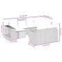 11-teiliges Gartensofa-Set mit beigen synthetischen Rattankissen von , Modulare Sofas für den Außenbereich - Ref: Foro24-3261...