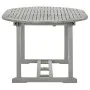Mesa de jardín madera maciza de acacia gris 200x100x75 cm de vidaXL, Mesas de jardín - Ref: Foro24-47277, Precio: 269,87 €, D...