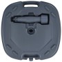 Base de sombrilla portátil rellenable con arena/agua gris de vidaXL, Bases para sombrillas - Ref: Foro24-47684, Precio: 38,80...