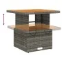 3-piece garden dining set with gray synthetic rattan cushions by , Garden sets - Ref: Foro24-3277337, Price: 371,41 €, Discou...