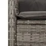 3-piece garden dining set with gray synthetic rattan cushions by , Garden sets - Ref: Foro24-3277337, Price: 371,41 €, Discou...