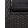 5-teiliges Gartenmöbel-Set mit schwarzen synthetischen Rattankissen von , Gartensets - Ref: Foro24-3277389, Preis: 688,78 €, ...