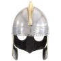 Antike Beowulf-Helm-Replik LARP aus silbernem Stahl von vidaXL, Sammelwaffen - Ref: Foro24-286232, Preis: 79,76 €, Rabatt: %
