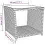3-piece garden dining set with gray synthetic rattan cushions by , Garden sets - Ref: Foro24-3277607, Price: 359,93 €, Discou...