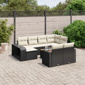 11-piece garden sofa set and black synthetic rattan cushions by , Garden sets - Ref: Foro24-3228916, Price: 566,27 €, Discoun...
