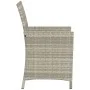 Garden chairs and table 3 pieces synthetic rattan gray cushion by , Garden sets - Ref: Foro24-365122, Price: 186,65 €, Discou...