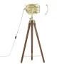 Lámpara de suelo con trípode madera maciza de mango 97 cm de vidaXL, Lámparas - Ref: Foro24-286109, Precio: 92,95 €, Descuent...