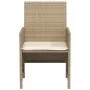 Garden chairs and table 3 pieces synthetic rattan beige cushion by , Garden sets - Ref: Foro24-365120, Price: 185,71 €, Disco...