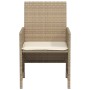 Gartenstühle und Tisch 3 Stück synthetisches Rattan beige Kissen von , Gartensets - Ref: Foro24-365120, Preis: 188,30 €, Raba...