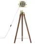 Lámpara de suelo con trípode madera maciza de mango 97 cm de vidaXL, Lámparas - Ref: Foro24-286109, Precio: 92,95 €, Descuent...